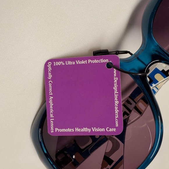 Design Line Bifocal SunReaders +1.50 Blue - Picture 8 of 9